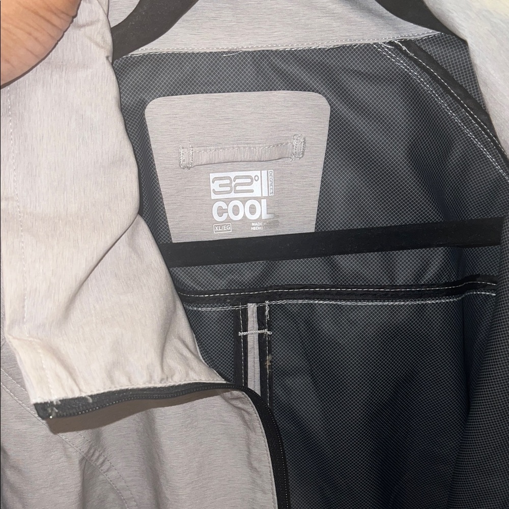 32 Degrees Men's Gray Performance Jacket